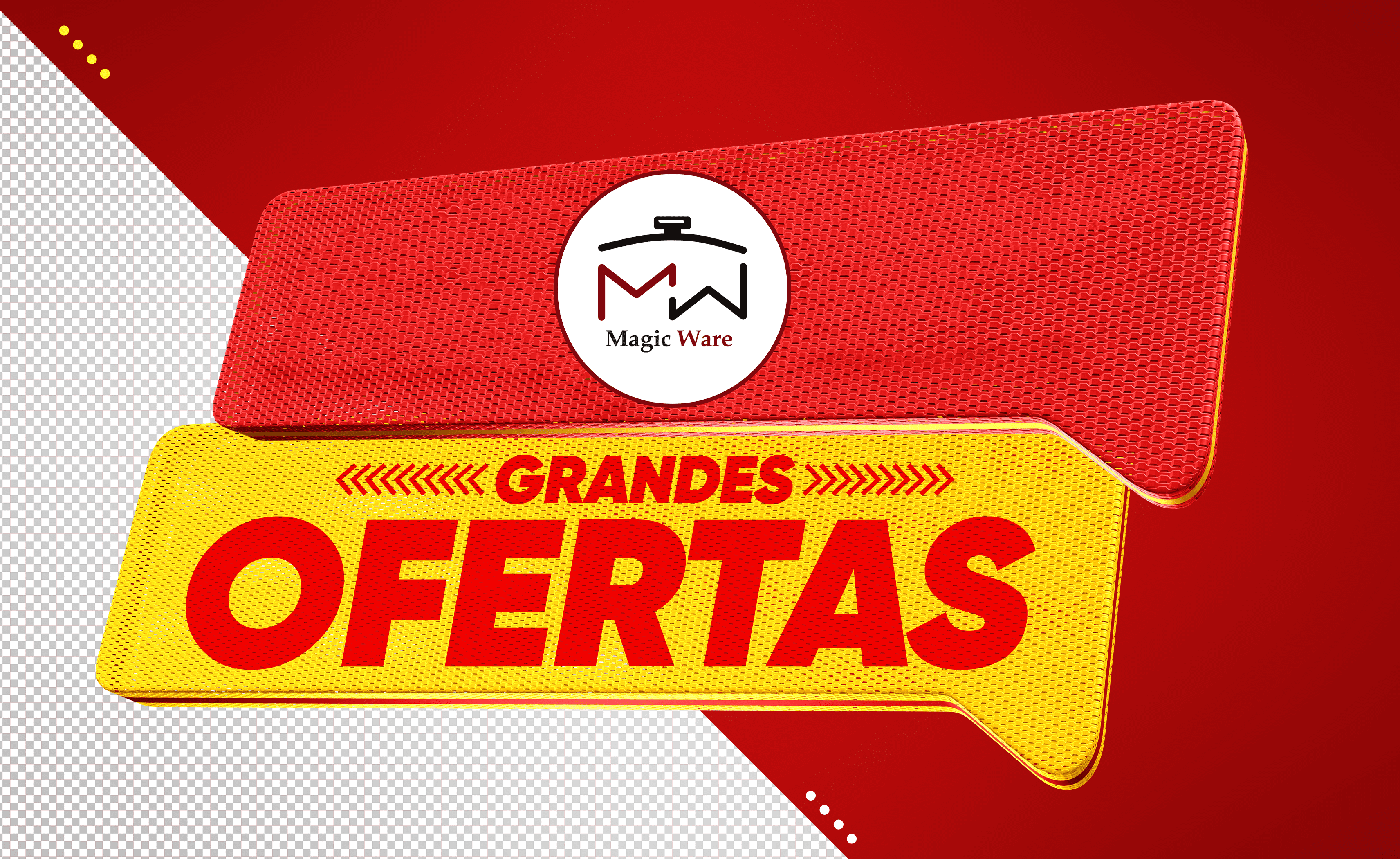 3d_logo_here_has_great_offers_for_supermarket